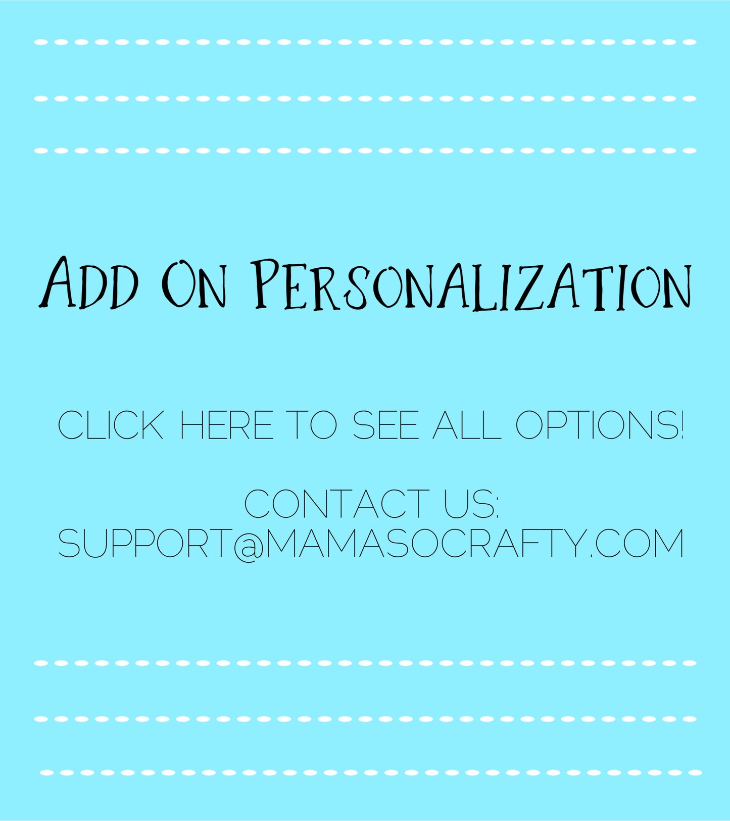 Personalize Me! Lanyard Add On