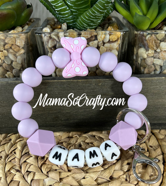 Lilac Purple, Lilac Purple Hex + MAMA & Pink Minnie Bow