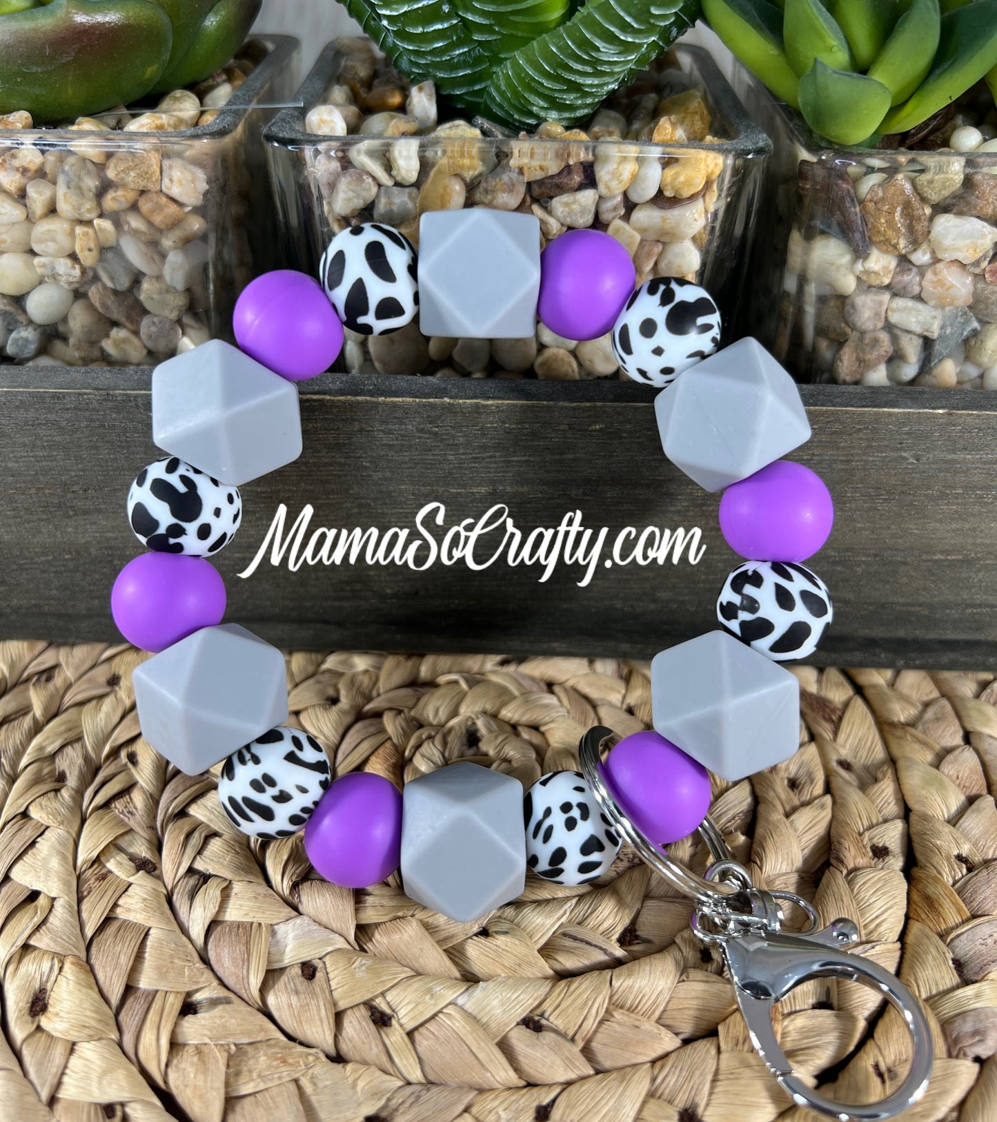 Purple, Glacier Grey Hex, Cow Print