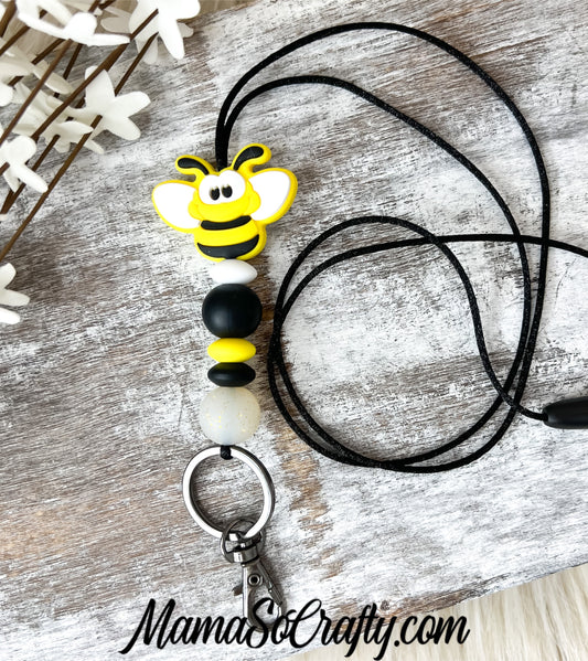 Busy Bee Lanyard (Breakaway Clasp)